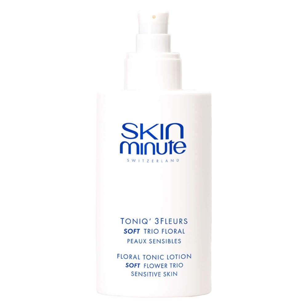 Skin Minute Soft Floral Tonic Lotion Skin Minute 
Arcápoló tonik virágkivonat trióval<br>EXP 05/26 Kedvezmény 80%