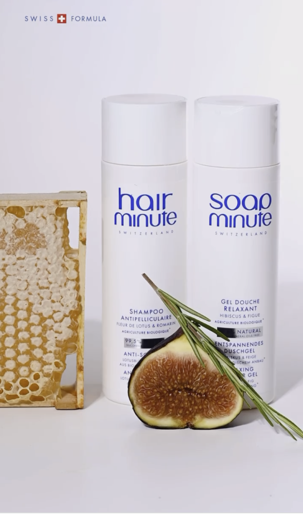 Sampon svájci bio gyógynövényekkel<br>Skin Minute Soft Daily Shampoo Ylang Ylang & Honey