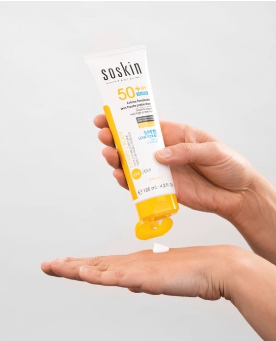 SOSKIN SMOOTH CREAM VERY HIGHT PROTECTION 
Védő napozó krém Spf 50+ Kíméletes a bőrhöz és a környezethez