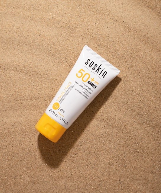 Sun Cream opaľovací krém Spf 50+ pre zmiešanú až mastnú pleť Ochranný krém šetrný k pokožke a k životnému prostrediu 50ml.