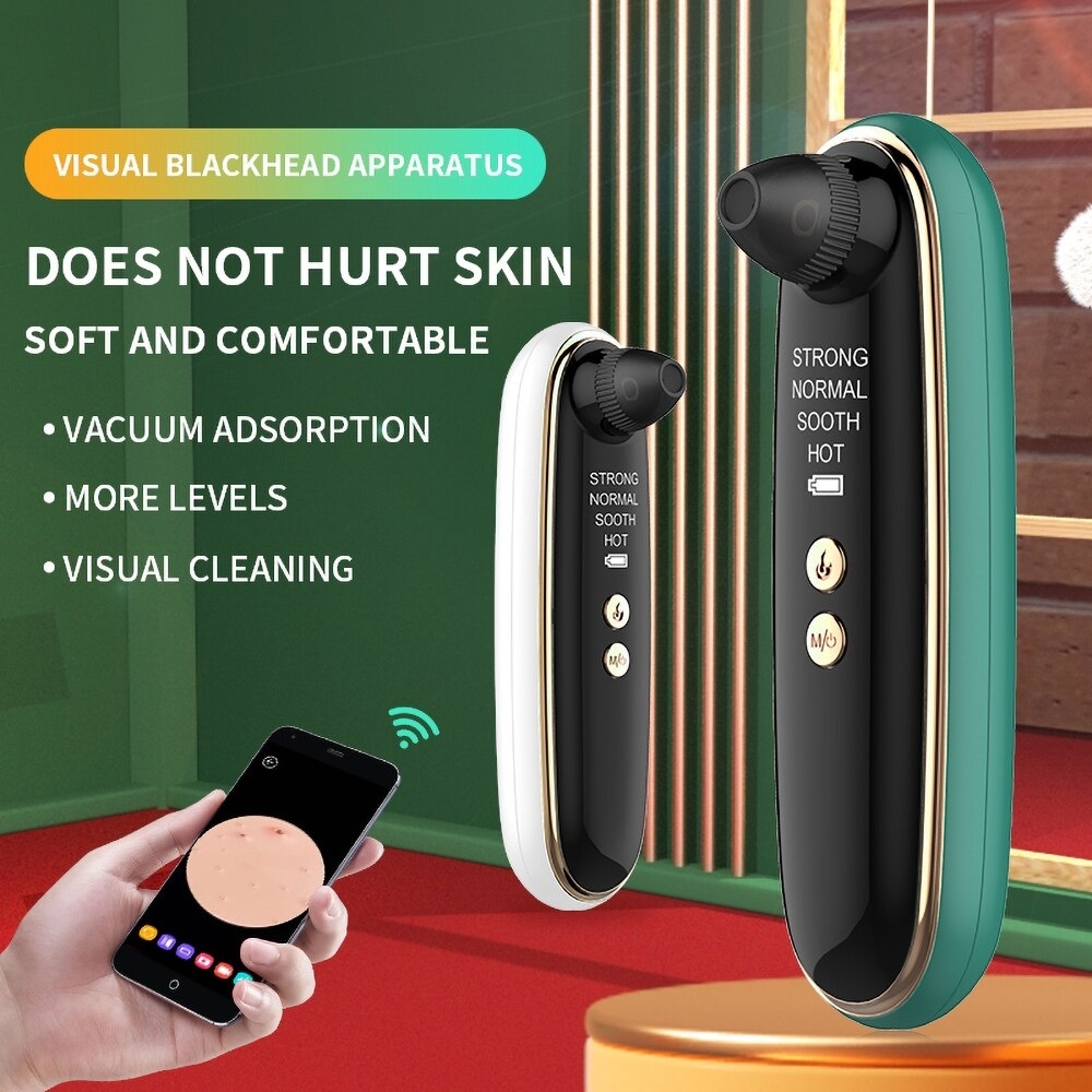 Vákuumos mitesszer eltávolító készülék<br>Visible Vacuum Blackhead Remover<br>Mélyreható arctisztítás