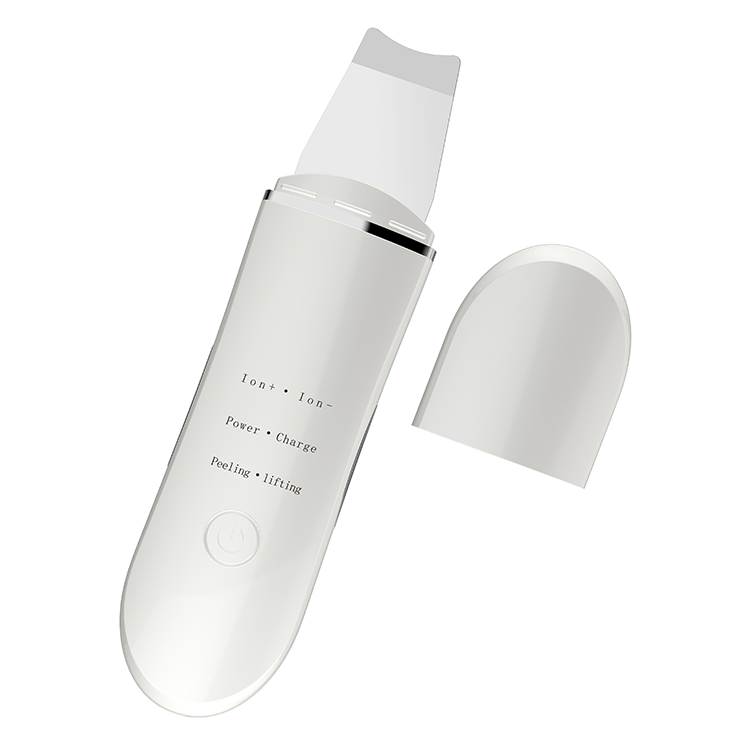 Professzionális ultrahangos spatula mélyreható bőrtisztításra<br>Ultrasonic Cleanser Skin Scraber