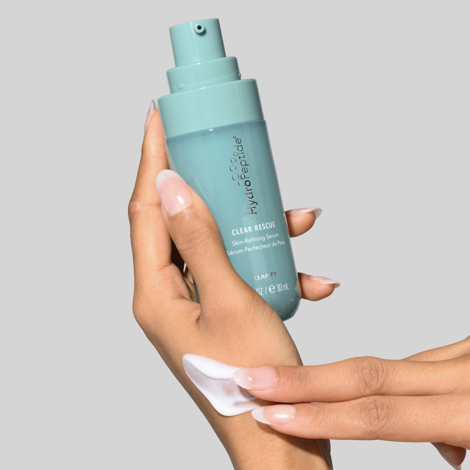 HYDROPEPTIDE CLEAR RESCUE SERUM 
Arcbőr szérum aknéra és zsíros bőrre. Tartalmazza a patentált cellrenew-16-ot, szalicilsavat és lactobacillus ferment lysate-t.