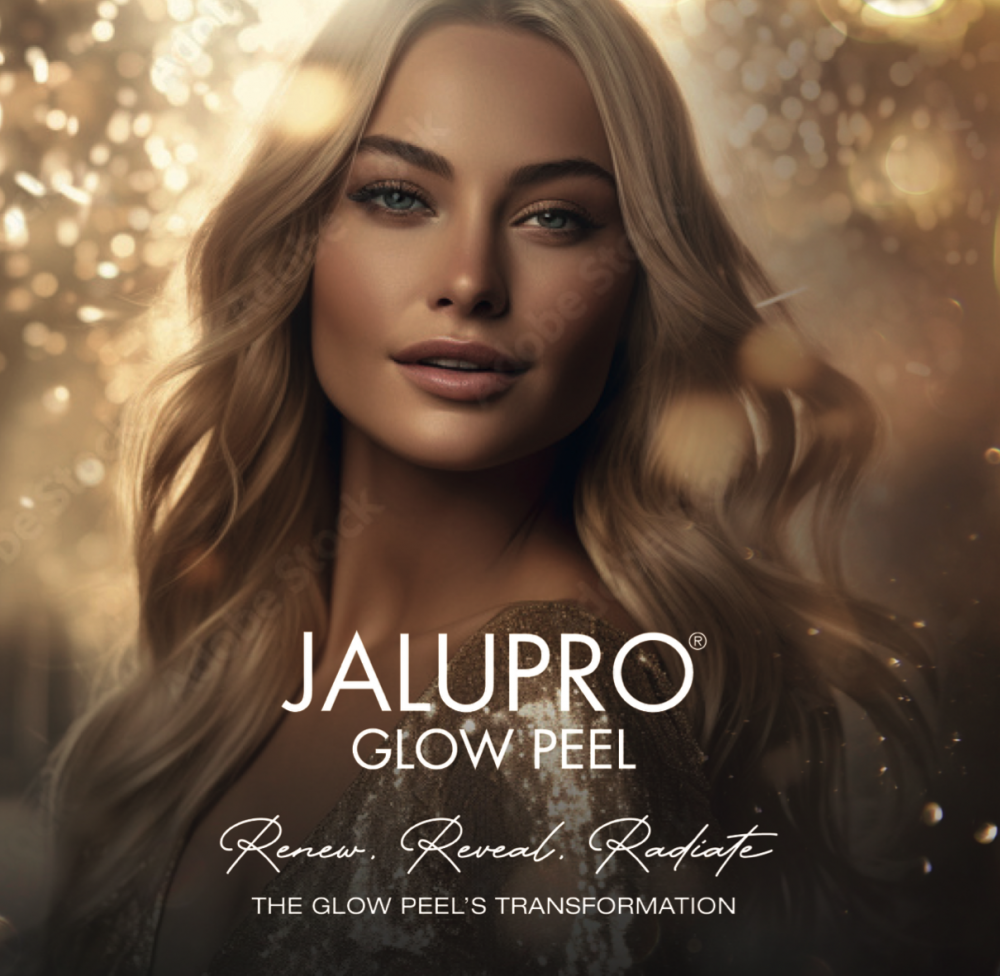 JALUPRO GLOW PEEL<br>Világosító TCA-hámlasztó kollagén-boosterrel<br>1 Box/ 6 ampulla x 5 ml<br>Kedvezmény 20%
