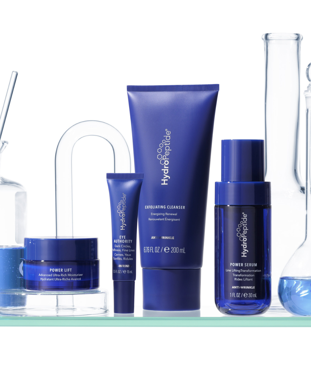 HYDROPEPTIDE POWER SERUM 
Ránctalanító arcápoló szérum simító peptiddel ELLAGI-C™, PHYTOSAN, Syn-Ake, hialuronsav és 13 peptid kombinációjával. Lifting, hidratálás és táplálás a bőr számára.