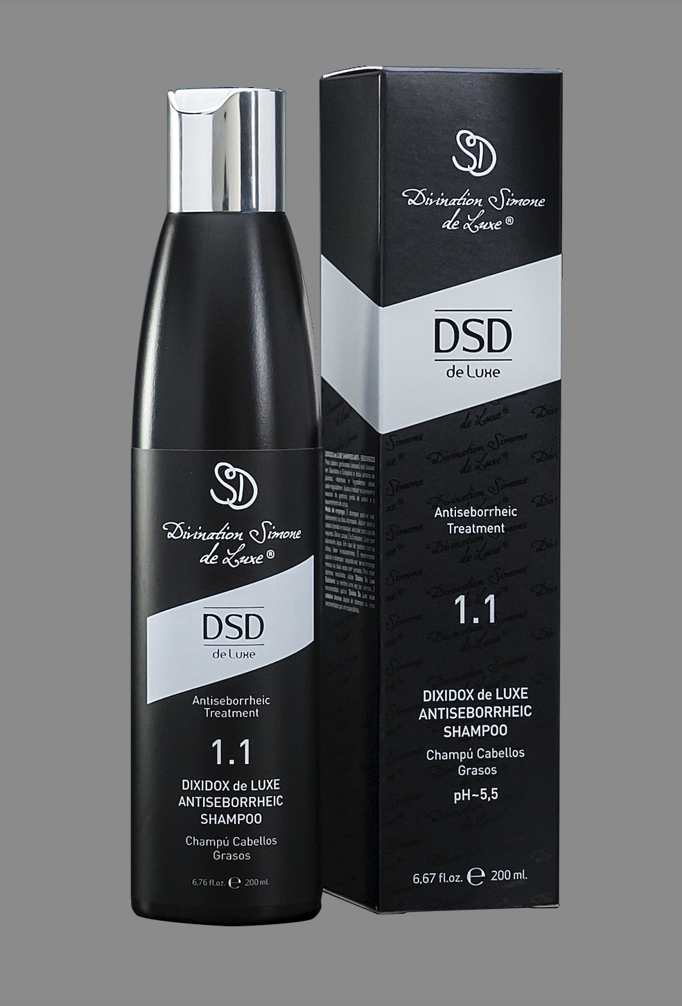 DSD SIMONE DE LUXE ANTISEBORRHEIC SHAMPOO 
1.1 Sampon a seborrhea ellen, a gyulladások és viszketés ellen. A haj növekedésének támogatására.
