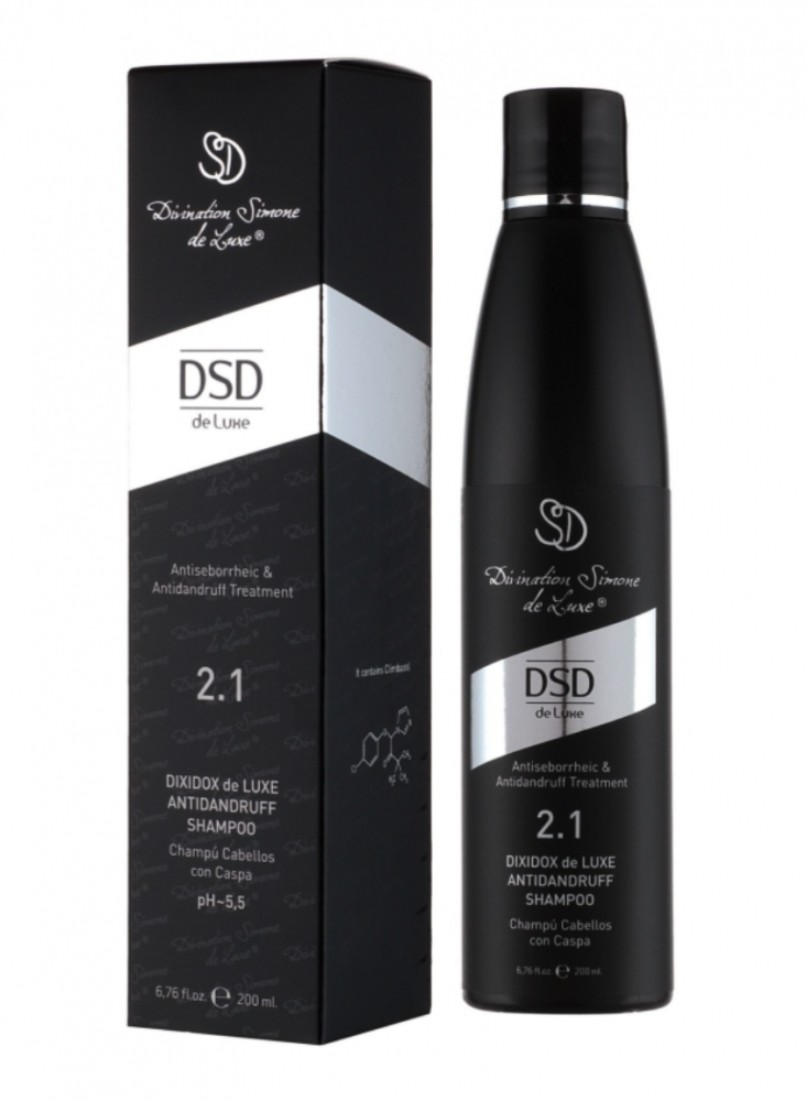 DSD SIMONE DE LUXE ANTIDANDRUFF SHAMPOO 
2.1 Sampon a korpásodás és hajhullás ellen, a haj növekedésének serkentésével
