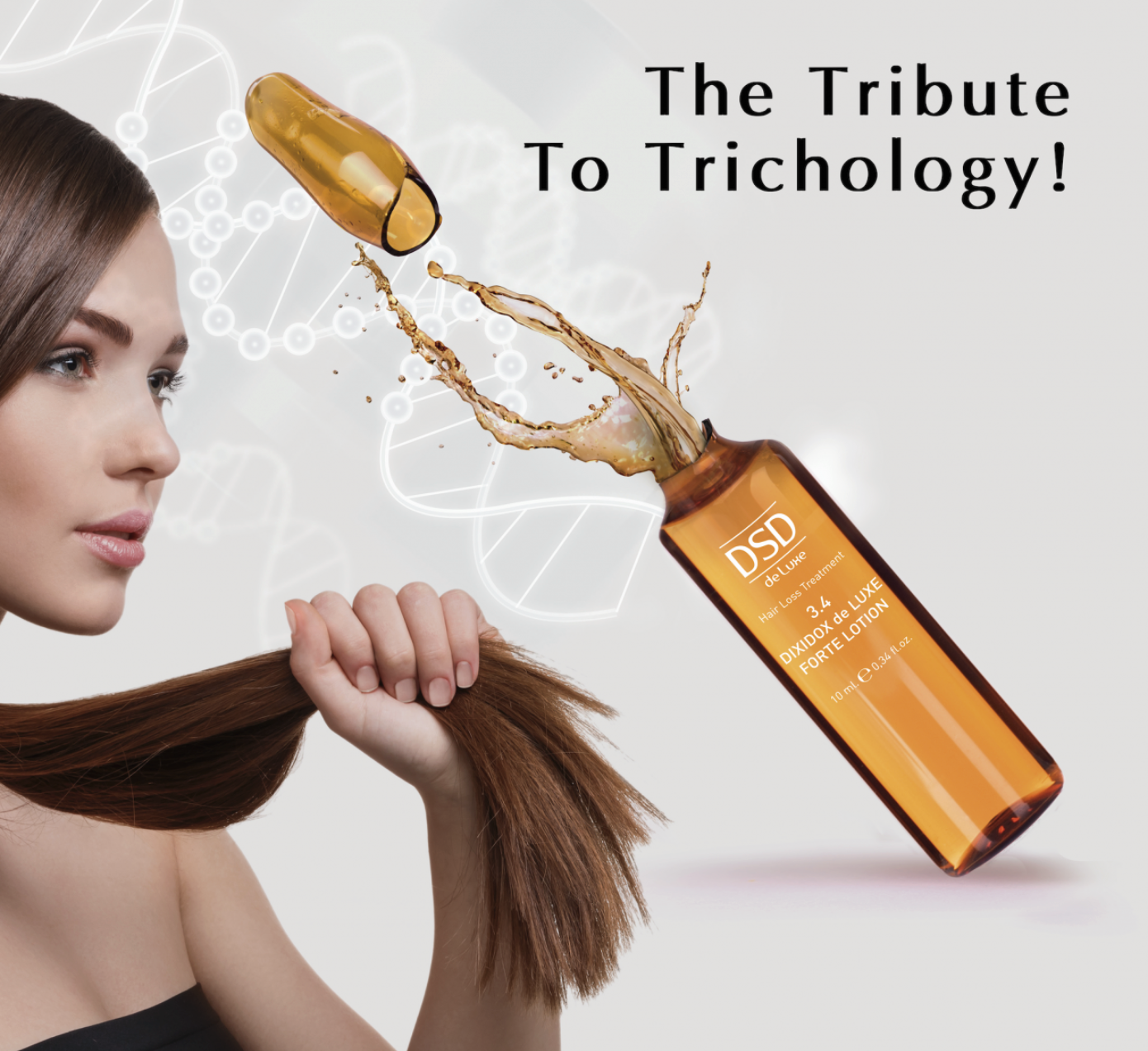 DSD SIMONE DE LUXE FORTE LOTION 3.4 
3.4 Tápláló oldat hajhullás ellen. Hajnövés stimulátorok komplexét tartalmazza, melyek purin és pirimidin bázisokon, placenta kivonaton, adenozinon, koffeinen, Cayenne-borson, növényi fitoösztrogéneken, vitaminok