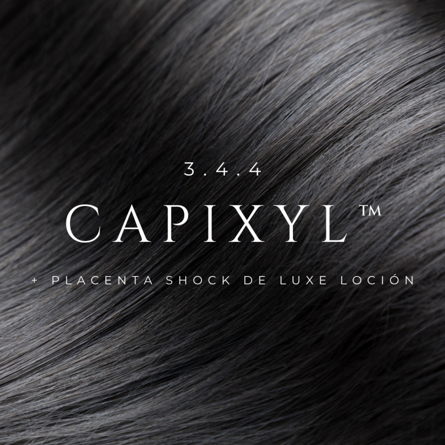 DSD SIMONE DE LUXE CAPIXIL+PLACENTA SHOCK 
3.4.4 Hajhullást megállító tápláló balzsam 100 ml. A Capixyl ™ egy komplex, mely tetrapeptidből és réti here kivonatból áll ( szabadalom száma WO 2005/009456 - US7057719). A réti herében található fő