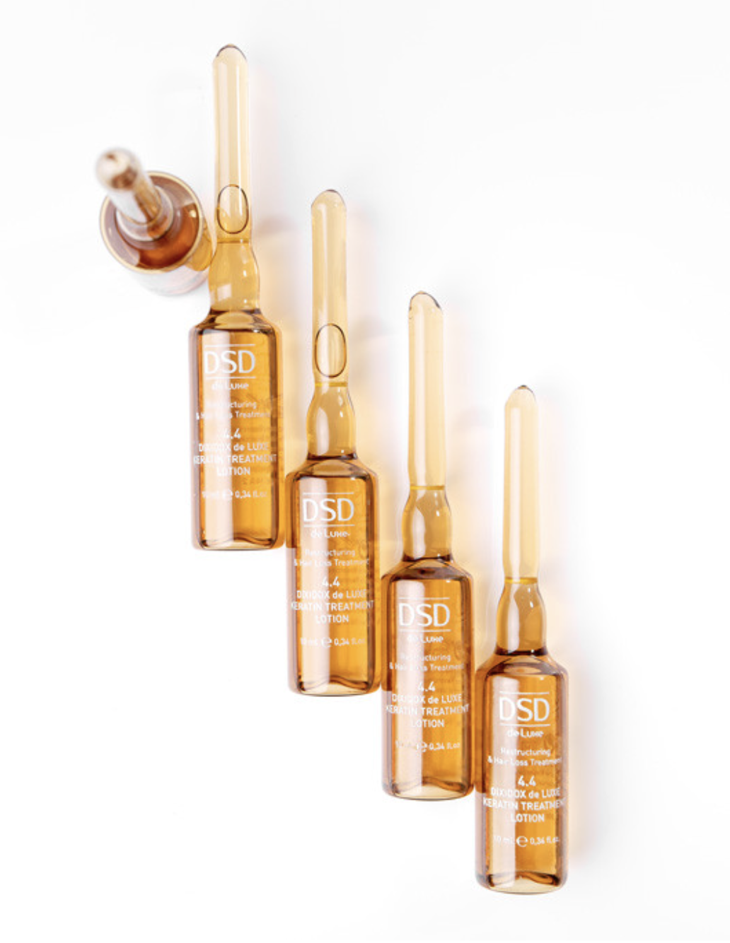 DSD SIMONE DE LUXE KERATIN LOTION 
4.4 Hajkezelés keratinnal hosszú hajra. Öblítést nem igénylő ápolás a hajtöredezés ellen.