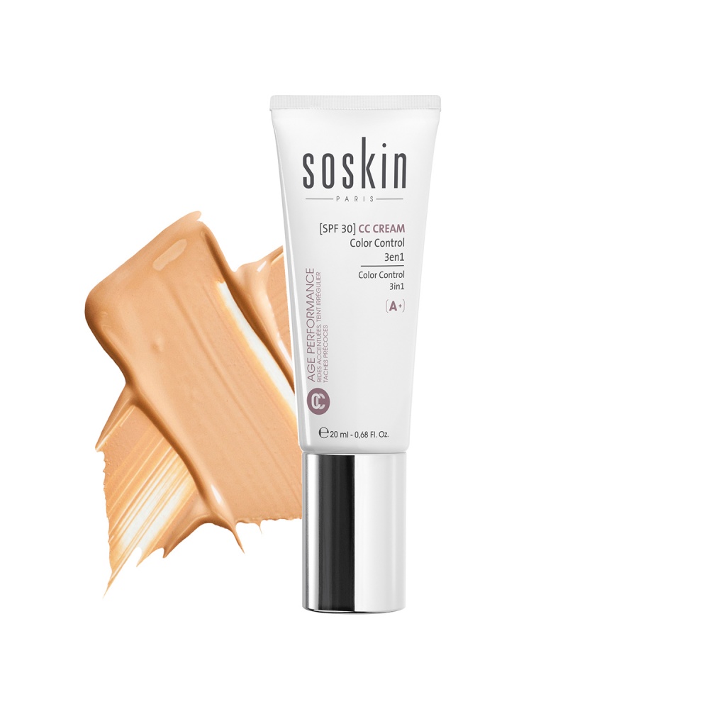 CC Cream Color Control Gold Skin<br>Hidratáló Anti Age UV CC alapozó krém<br>20ml EXP 06/24 -50%