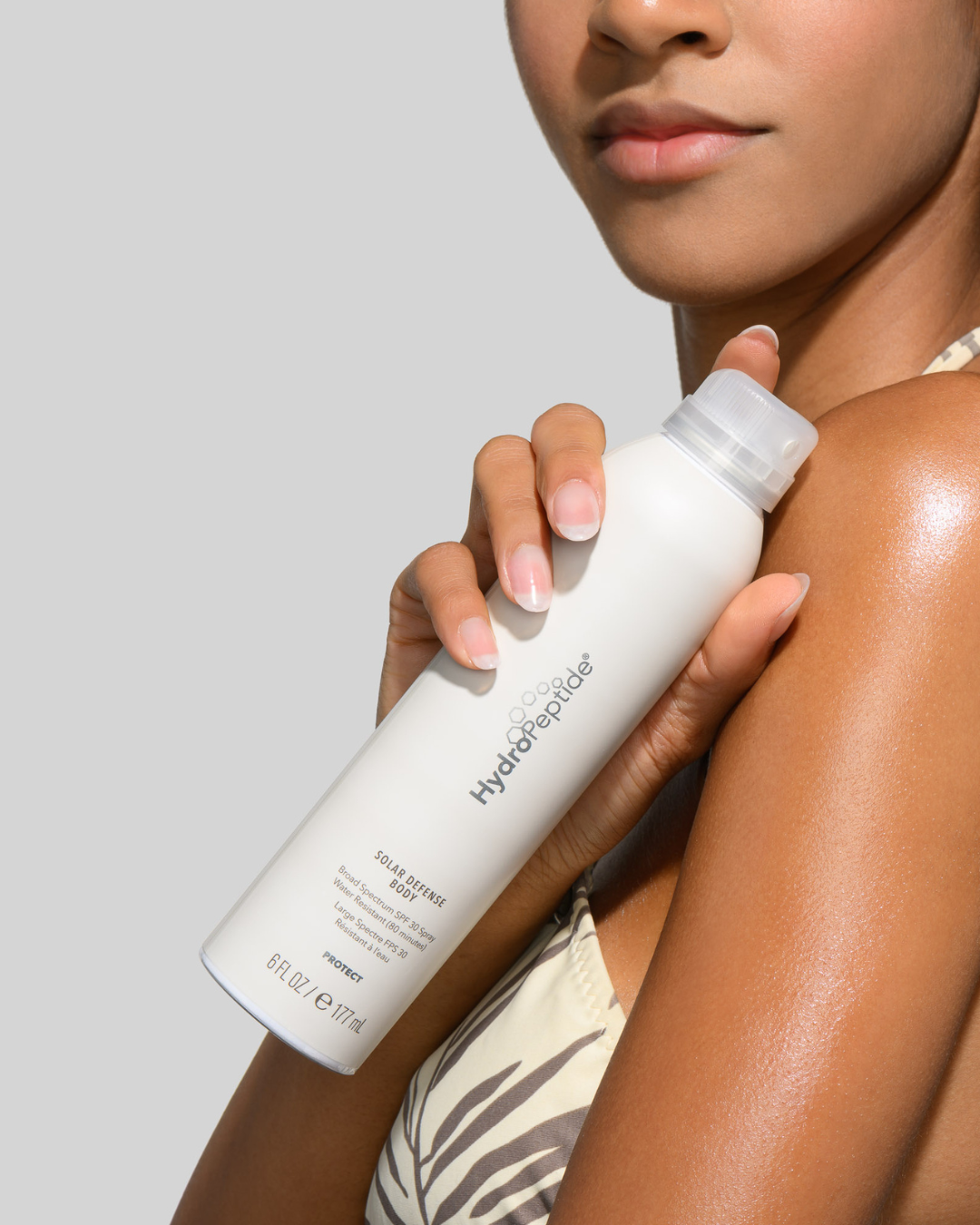 Solar Defense Body<br>UVA/UVB védelem SPF 30<br> Peptid tartalmú Anti Age napozóspray