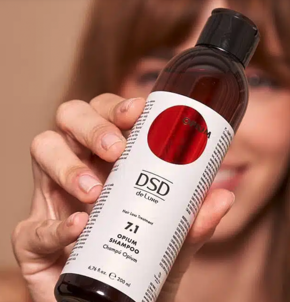 DSD SIMONE DE LUXE OPIUM SHAMPOO 
7.1 Hajnövekedést stimuláló sampon.