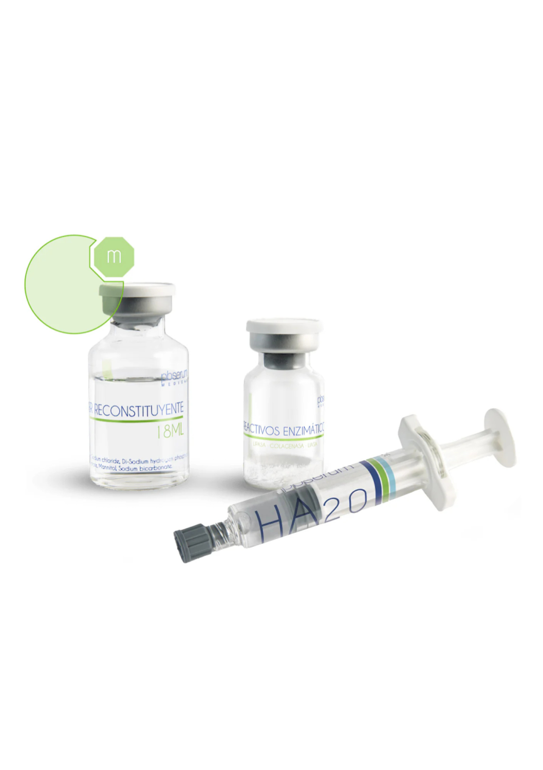 PBSERUM MEDICAL MEDIUM / REBALANCE + HA 2.0 
Enzimterápia - lokális zsír csökkentése