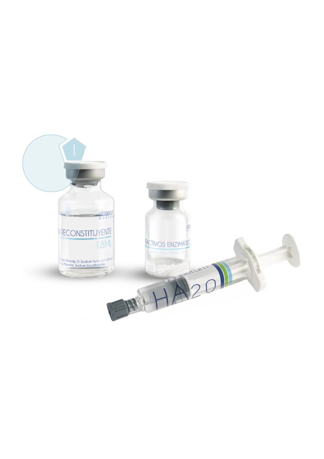 PBSERUM MEDICAL LOW / REFINE + HA 2.0 
Enzime a szem alatti duzzanatok csökkentésére, bőrszarkaságra, perikuliális „párnahólyagokra”, folyadék-visszatartásra