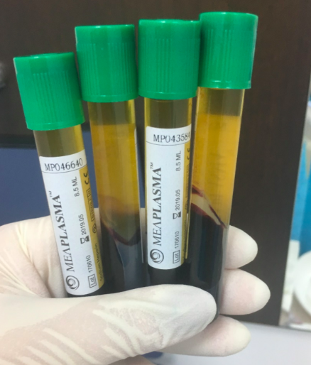 Meaplasma PRGF<br>Autonóm PRGF vérplazma<br>PlasmaTherapy - előállítására való kémcsövek, 1 darab