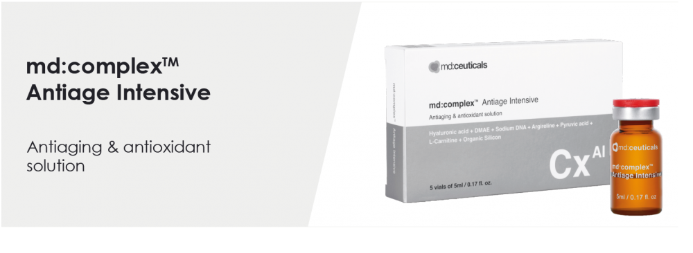 AntiAge Intensive CxAI<br>Anti-Aging és oxidatív hatású koktél<br> 5 x 5 ml