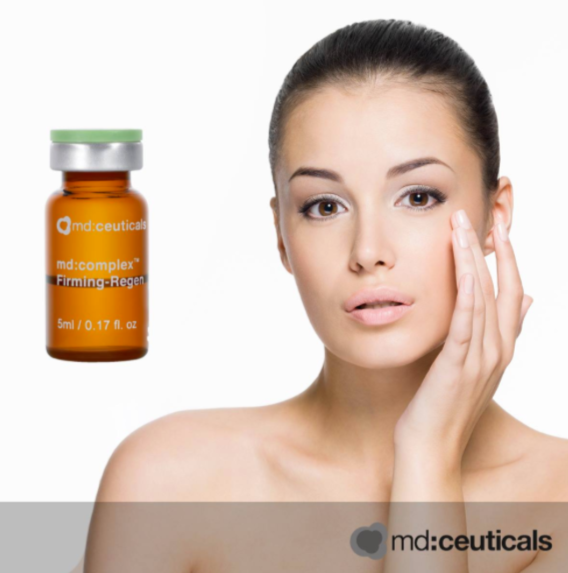 MD:CEUTICALS md:COMPLEX FIRMING REGEN 
A rugalmasság, a tónus, a sejtek anyagcseréjének javítása