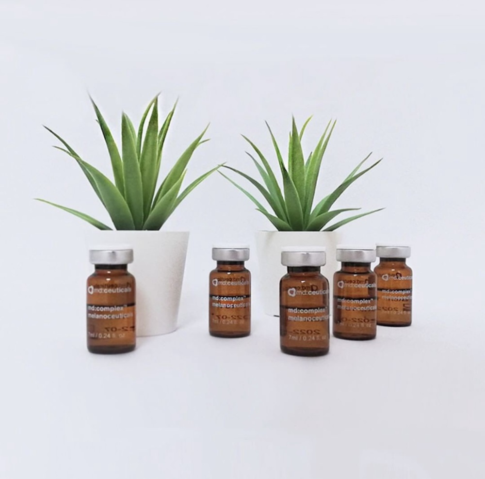 Melanoceuticals CxTM<br>Depigmentáló, antioxidáns <br>és halványító koncentrátum<br>5 x 5 ml          