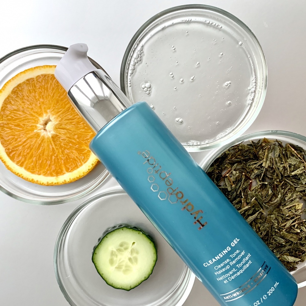 HYDROPEPTIDE CLEANSING GEL 
Professzionális tisztító gél Cleansing Gel<br>Tisztító gél és tonik habzó és kollagén Peptiddel