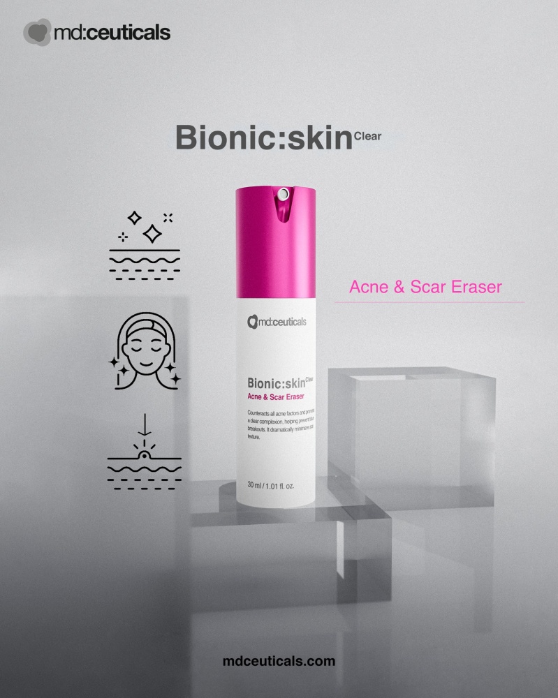 MD:CEUTICALS BIONIC SKINCLEAR ACNE @ SCARS ERASER 
Krém akné és utóakné ellen