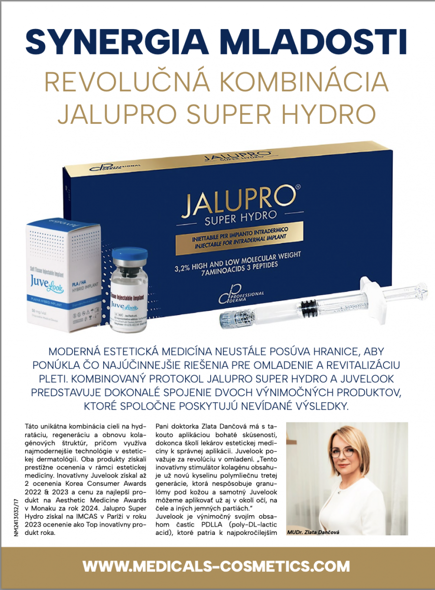 SZINERGIA A FIATALSÁGBÓL FORRADALMI KOMBINÁCIÓ JALUPRO SUPER HYDRO + JUVELOOK 