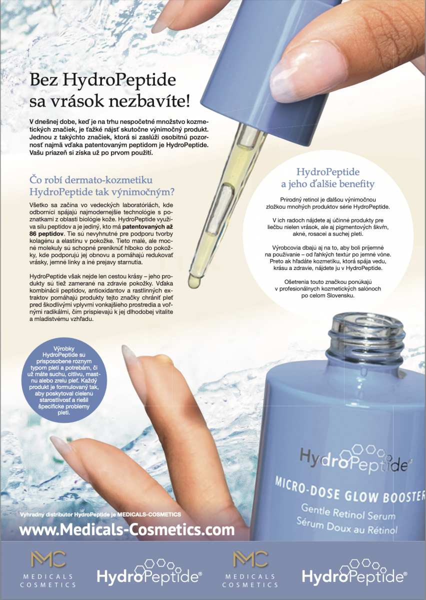 HydroPeptide nélkül nem szabadulsz meg a ráncoktól